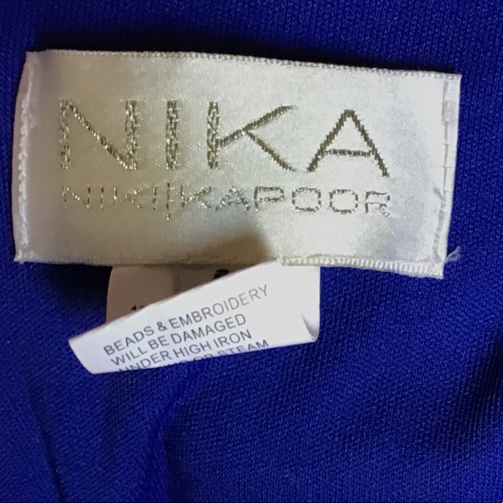 Nika Blue Dress View 3